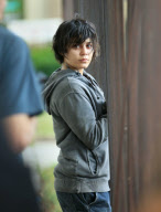 Vanessa Hudgens is Unrecognizable on the set of 'Gimme Shelter'