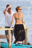 EXC - SARAH HARDING AND FIANCE TOM CRANE ON HOLIDAY