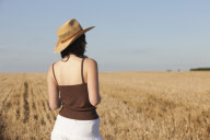 woman in nature