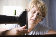 Mature Woman at Home
