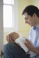 Father and Newborn