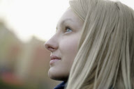 Thoughtful woman