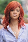Rihanna Goes for a Walk in Soho