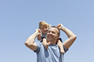 Father and son bonding