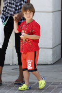 *EXCLUSIVE* Sean and Jayden Federline get some new toys from the Nanny