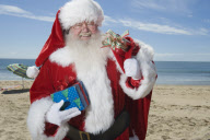 Santa in the Sun