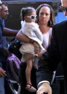 Jennifer Lopez's twins at LAX