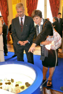 princes philippe and mathilde launched an exhibition