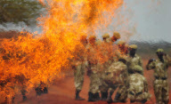 KENYA-IVORY-CONTRABAND-BURN