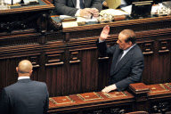 Italian lower house passes austerity package, Rome, Italy - 15 Jul 2011