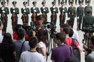 CHINA-BEIJING-PLA GUARD OF HONOR-MEDIA VISIT (CN)