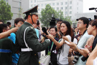 CHINA-BEIJING-PLA GUARD OF HONOR-MEDIA VISIT (CN)