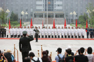CHINA-BEIJING-PLA GUARD OF HONOR-MEDIA VISIT (CN)