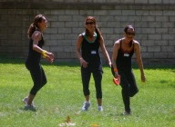 Kate Walsh Takes Part In A Boot Camp 