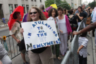 Happy gays wed in NY