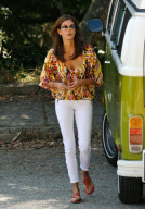 Teri Hatcher Heads Out in a Volkswagen Bus