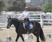 EXCLUSIVE Leona Lewis horseback riding with no helmet