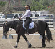 EXCLUSIVE Leona Lewis horseback riding with no helmet