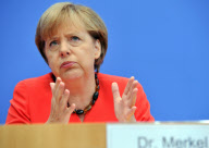 GERMANY-BERLIN-MERKEL-PRESS CONFERENCE