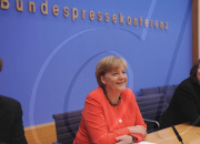 GERMANY-BERLIN-MERKEL-PRESS CONFERENCE