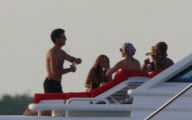 Fresh from her split with husband Marc Anthony, Jennifer Lopez, who turns 42 on Sunday in boat family party.