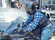 Jack Osbourne Takes Off on His Ducati 848