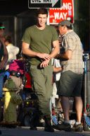 *EXCLUSIVE* Liam Hemsworth is Army Green Ready for A.W.O.L.