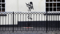 Amy Winehouse graffiti tribute in Camden, London