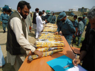 AFGHANISTAN-KHOST-EXPLOSIVE DEVICE-CAPTURED
