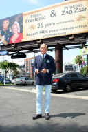 Prince Frederic von Anhalt unveils anniversary billboard of Zsa Zsa Gabor and Prince Frederic von Anhalt, Los Angeles, America - 27 Jul 2011