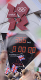 'One Year To Go' ceremony to mark London 2012 Olympic games, Trafalgar Square, London, Britain - 27 Jul 2011