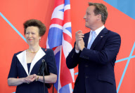'One Year To Go' ceremony to mark London 2012 Olympic games, Trafalgar Square, London, Britain - 27 Jul 2011