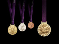 UK-LONDON 2012 OLYMPICS-ONE YEAR COUNTDOWN-MEDALS