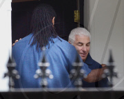 Outside Amy Winehouse's house following her death, Camden, London, Britain - 28 Jul 2011