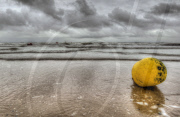 bad weather at the belgian coast