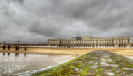 bad weather at the belgian coast