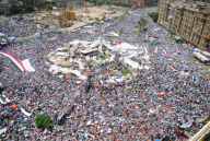 Reformen, jetzt! Proteste auf dem Tahrir Platz in Kairo