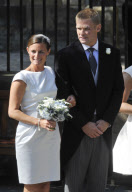 The wedding of Zara Phillips and Mike Tindall, Canongate Kirk, Edinburgh, Scotland, Britain - 30 Jul 2011