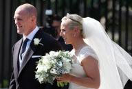 The wedding of Zara Phillips and Mike Tindall, Canongate Kirk, Edinburgh, Scotland, Britain - 30 Jul 2011