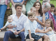 Danish Royal Family photocall at Grasten Castle, Denmark - 01 Aug 2011