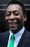 Pele visits N10 Downing Street
