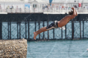 Tombstoners at Brighton seafront, East Sussex, Britain - 01 Aug 2011