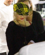 EXCLUSIVE Christina Aguilera and Matt Rutler leaving Giorgio Baldi