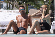 PAZ VEGA, MARTA SANCHEZ AND BOYFRIEND IN MARBELLA DURING SUMMER VACATIONS