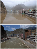 CHINA-GANSU-ZHOUQU-LANDSLIDE-ANNIVERSARY-RECONSTRUCTION (CN)