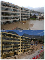 CHINA-GANSU-ZHOUQU-LANDSLIDE-ANNIVERSARY-RECONSTRUCTION (CN)
