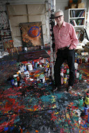 Artist John Hoyland