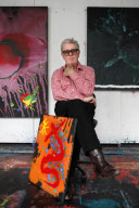 Artist John Hoyland