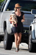 Ashley Tisdale Running Errands in Toluca Lake