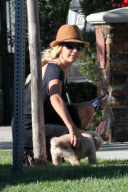 Ashley Tisdale Running Errands in Toluca Lake
